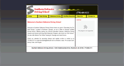 Desktop Screenshot of gadrivingclass.com